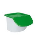 Orbis ingrediëntendispenser 15 L PP HxBxD 280x400x440 mm wit-groen 157814