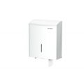 Orbis WC-papierdispenser voor grote rollen HxBxD 333x265x141 mm voor 1 Jumborol RVS wit 158926