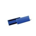 Orbis etikettenhoes magnetisch 1/2 DIN A5 liggend HxB 815x223 mm blauw-transparant 213108
