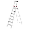 Orbis trapladder aluminium bordes H 1,5 m 7 treden treden extra diep bak 218571