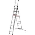 Orbis multifunctionele reformladder LOT-systeem aluminium aanlegladder L 5,62 m 2x9-1x8 sporten 218582