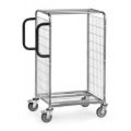 Orbis verzamelwagen draagvermogen 200 kg 1etage laadvlak LxB 650x510 mm frame met verzinkt TPE-banden 218909