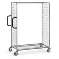 Orbis verzamelwagen draagvermogen 300 kg 1etage laadvlak LxB 1250x610 mm frame met verzinkt TPE-banden 218917