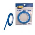 HPX Fine line tape hittebestendige lineerband blauw 9 mm x 33 m FL0933