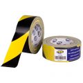 HPX Safety textile markeringstape geel-zwart 48 mm x 25 m YS4825