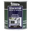 TencoTop Deur en Kozijn houtbeschermingsbeits dekkend hoogglans zwart 0,75 L blik 11043902