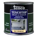 TencoTop Deur en Kozijn houtbeschermingsbeits dekkend zijdeglans RAL 9001 cremewit 0,25 L blik 11031101