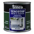 TencoTop Deur en Kozijn houtbeschermingsbeits dekkend zijdeglans RAL 9010 wit 0,25 L blik 11036401