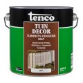 Tenco Tuindecor beits mat dekkend wit 2,5 L blik 11078604