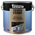 Tenco Ferro roestwerende ijzerverf metaallak dekkend 401 blauw 2,5 L blik 11214168