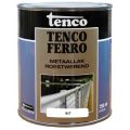 Tenco Ferro roestwerende ijzerverf metaallak dekkend 402 wit 0,75 L blik 11214265