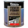 Tenco Ferro roestwerende ijzerverf metaallak dekkend 403 rood 0,75 L blik 11214365