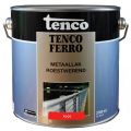 Tenco Ferro roestwerende ijzerverf metaallak dekkend 403 rood 2,5 L blik 11214368