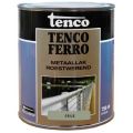Tenco Ferro roestwerende ijzerverf metaallak dekkend 405 grijs 0,75 L blik 11214565