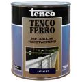 Tenco Ferro roestwerende ijzerverf metaallak dekkend 414 antraciet 0,75 L blik 11215465