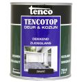 TencoTop Deur en Kozijn houtbeschermingsbeits dekkend zijdeglans zwart 0,75 L blik 11033902