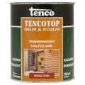 TencoTop Deur en Kozijn houtbeschermingsbeits transparant halfglans iroko teak 0,75 L blik 11052202