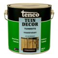 Tenco Tuindecor tuinbeits transparant donkerbruin 2,5 L blik 11072504