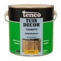 Tenco Tuindecor tuinbeits transparant naturel 2,5 L blik 11074004