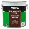 Tenco Stockholmer teer bitumen coating bruin 2 L blik 12060004