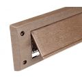 Ellen brievenbusafsluiter tochtklep Letter Plate Basic Lid bruin 810202050