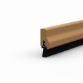 Ellen dorpelprofiel met borstel hout Authentic Wood 100 cm 90200050