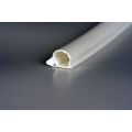 Ellen inbouwprofiel tochtband siliconen zelfklevend Weatherstrip Silicon wit 6 m 611101050