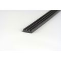 Ellen inbouwprofiel tochtband kunststof zelfklevend Weatherstrip Small kleine kier zwart 7.5 m 600104050