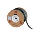 Ellen inbouwprofiel tochtband kunststof zelfklevend Weatherstrip Large grote kier zwart 2x50 m 600504515.1