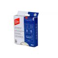 Ellen inbouwprofiel tochtband kunststof zelfklevend Weatherstrip Small kleine kier wit 7.5 m 600101050