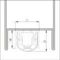 Ellen Matic valdorpel aluminium Ferro-S 2 83 cm 203100830