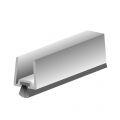 Ellen glasdeur tochtprofiel met borstel GDP 12 mm 225 cm 410550022