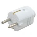 Q-Link stekker met randaarde 10/16 A wit 00.110.06