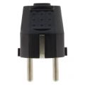 Q-Link stekker randaarde 10/16 A zwart 00.110.07