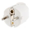 Q-Link stekker PVC met randaarde 10/16 A wit 00.110.11