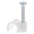 Q-Link kabelclip rond 5 mm wit set 300 stuks 00.530.36