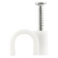 Q-Link kabelclip rond 6 mm wit set 200 stuks 00.530.37