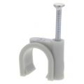 Q-Link kabelclip rond 12 mm grijsset 70 stuks 00.530.46