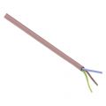 Q-Link siliconen kabel hittebestendig tot 180 graden 3x0.75 mm2 25 m rood-bruin 01.266.77
