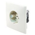 Q-Link contactdoos Perilex inbouw 16 A crème 01.372.10