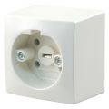 Q-Link contactdoos Perilex opbouw 16 A crème 01.372.20