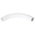 Pipelife bocht diameter 3/4 PVC wit set 3 stuks 01.474.86