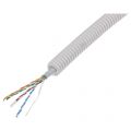 Q-Link installatie buis diameter 5/8 flexibel bedraad UTP CAT6 25 m 01.474.91