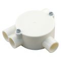 Attema lasdoos Top-T-trekdoos 2x links diameter 5/8 inch crème 01.475.89