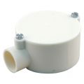 Attema lasdoos einddoos diameter 3/4 crème 01.476.01