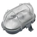 Q-Link Bullie buitenverlichting wandlamp ovaal maximaal 60 W spatwaterdicht grijs 01.581.06