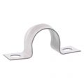 Q-Link zadel metaal voor installatiebuis 5/8 inch 16 mm met schroeven wit set 20 stuks 03.003.68