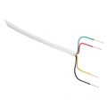 Q-Link telefoonkabel rond 4x0.5 mm2 25 m wit 03.030.27