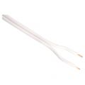 Q-Link tweelingsnoer zwakstroom tot 42 volt 2x0,75 mm2 5 m wit 03.030.51