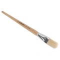 Copenhagen Pro platte Lyonpenseel maat 24 wit Chinees varkenshaar FSC gelakte houten steel 23.140.24